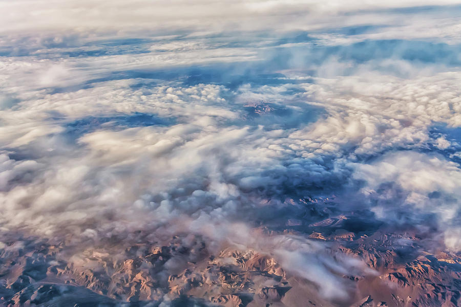 Swirling Clouds Over the Southwest Photograph by Marc Crumpler