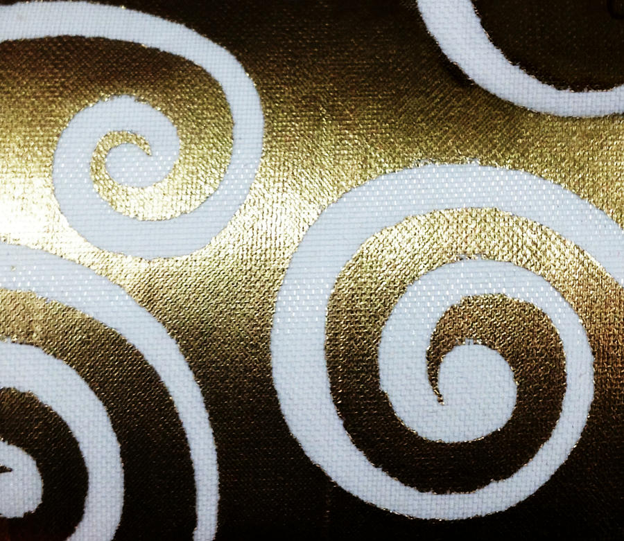 Swirls and Gold Photograph by Catherine Melvin