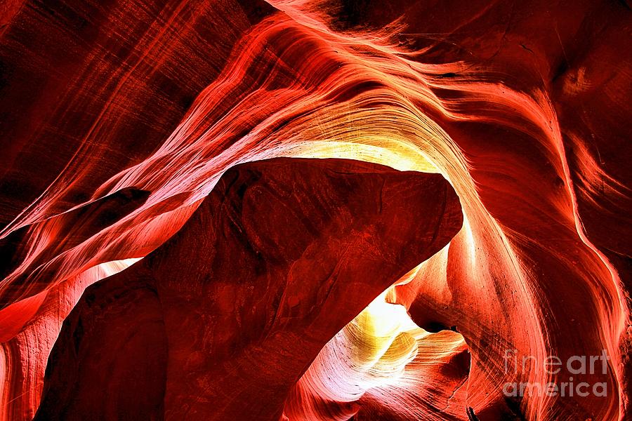 Swirls Of Fire Photograph by Adam Jewell