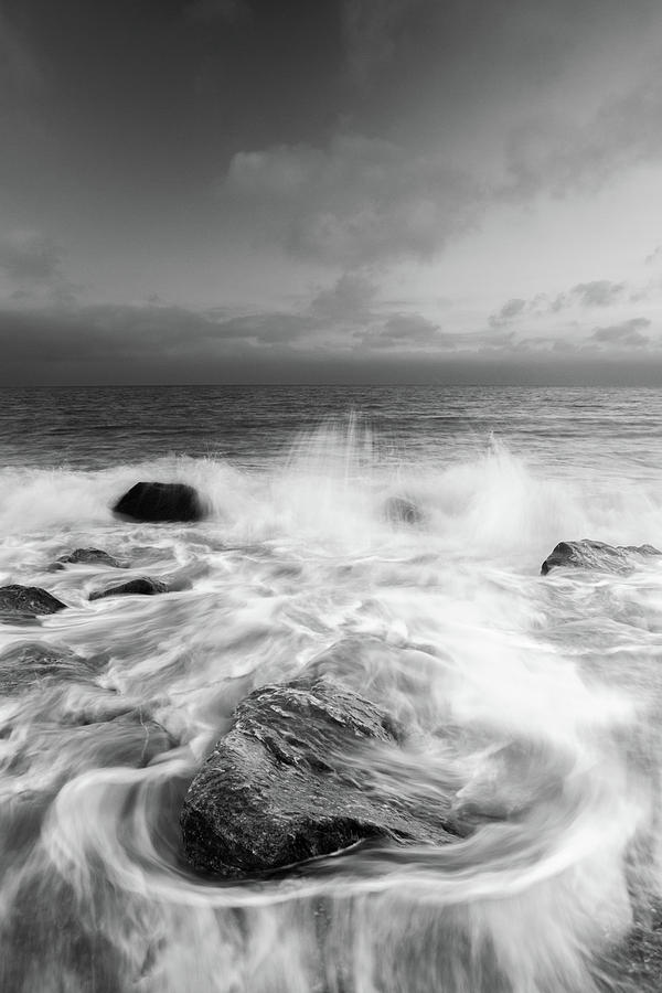 Swirls on the rocks Photograph by Steve Hardiman | Fine Art America