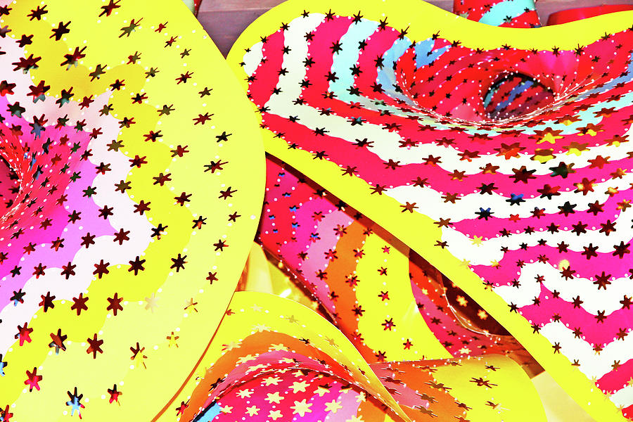 Swirls Stars Pinks Yellows White Reds and Pinks 2 10232017 Colorado Photograph by David Frederick