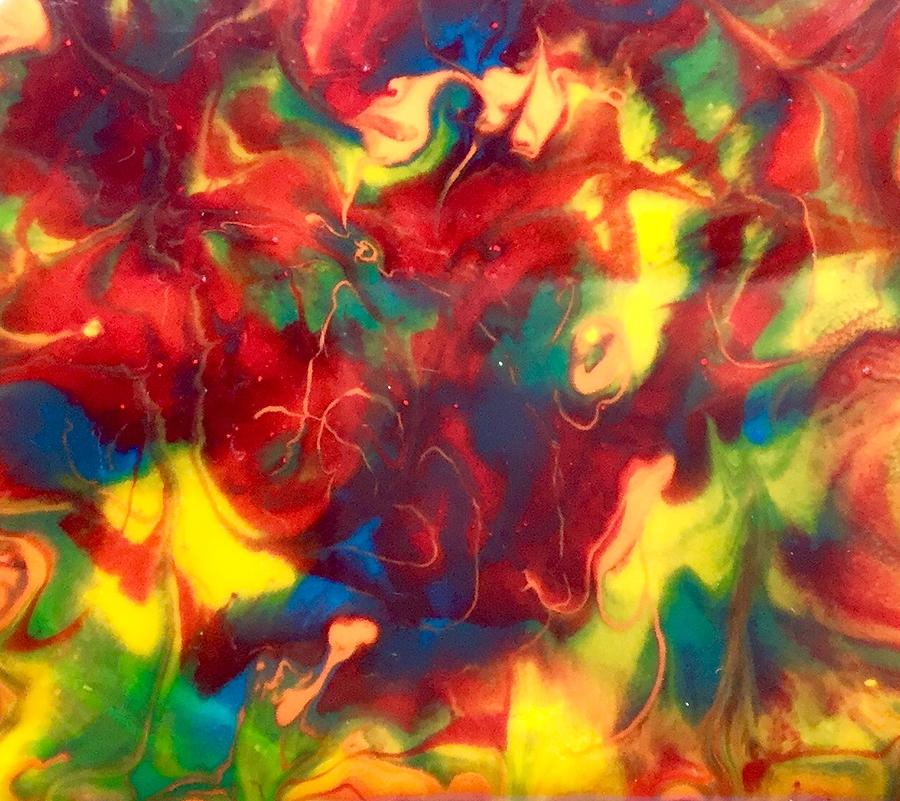 swirly painting by jeanette