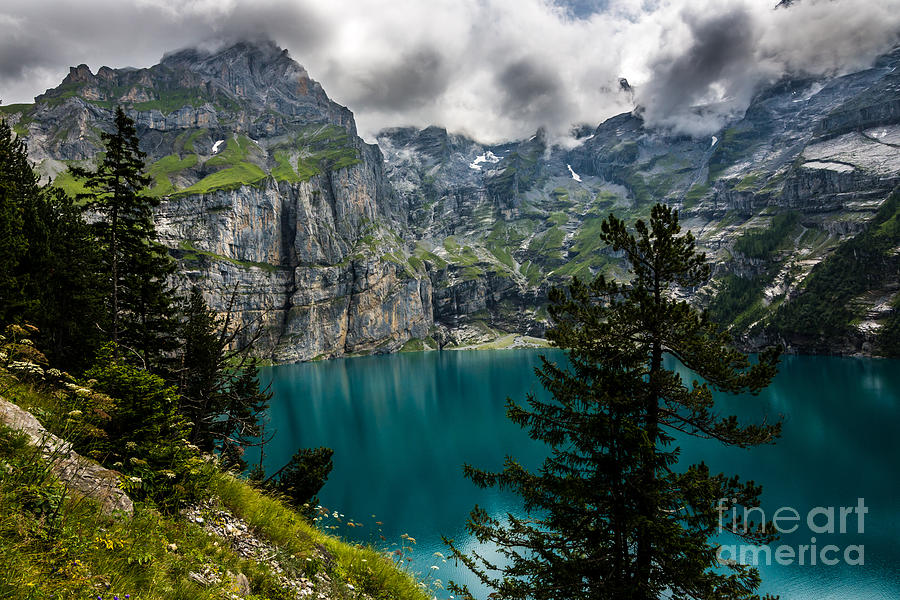 Swiss Alps - Oeschinensee - Switzerland Photograph by Gary Whitton