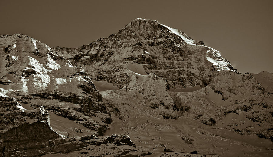 Swiss Mountain Landscape Photograph