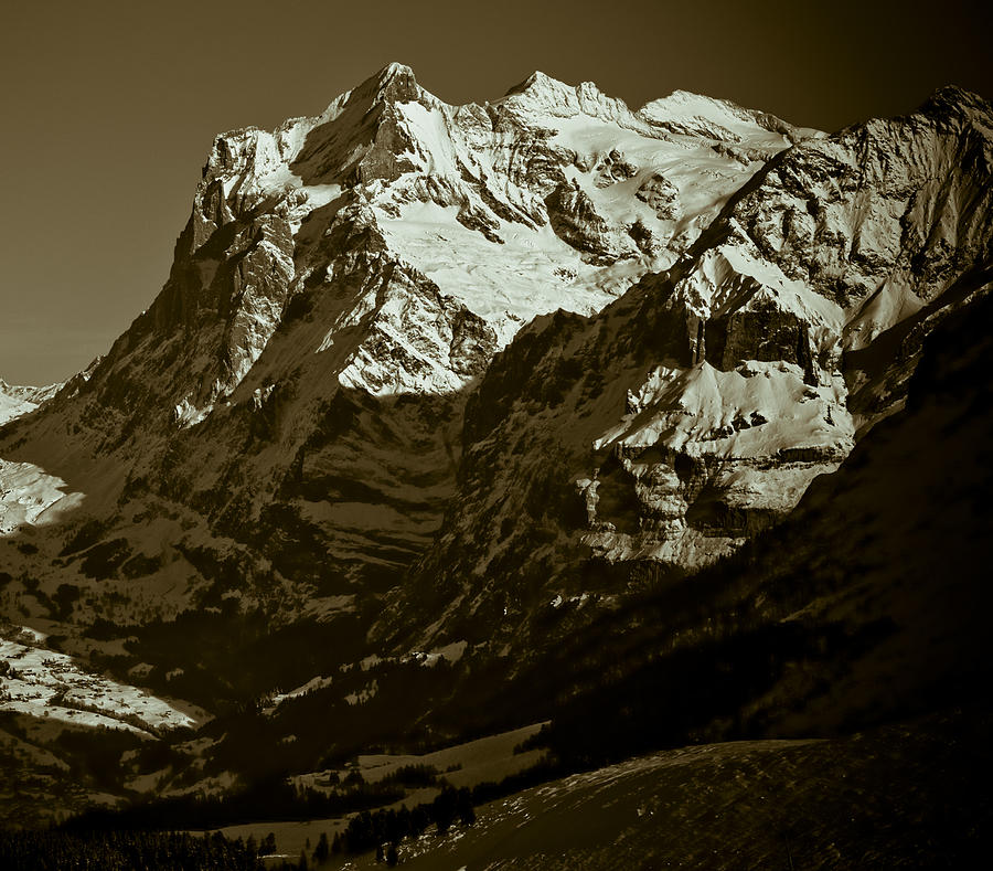 Mountain Photograph - Swiss Mountainscape by Frank Tschakert