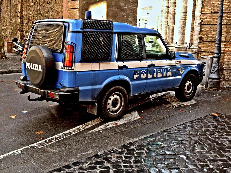 Swiss Police Vehicle Photograph by Richard Denyer
