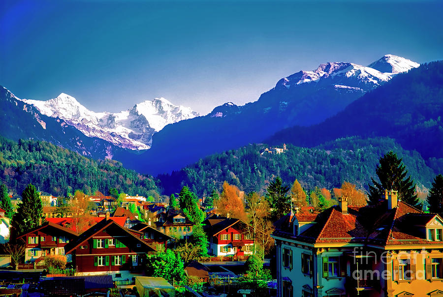 Switzerland Alps Interlaken  Photograph by Tom Jelen