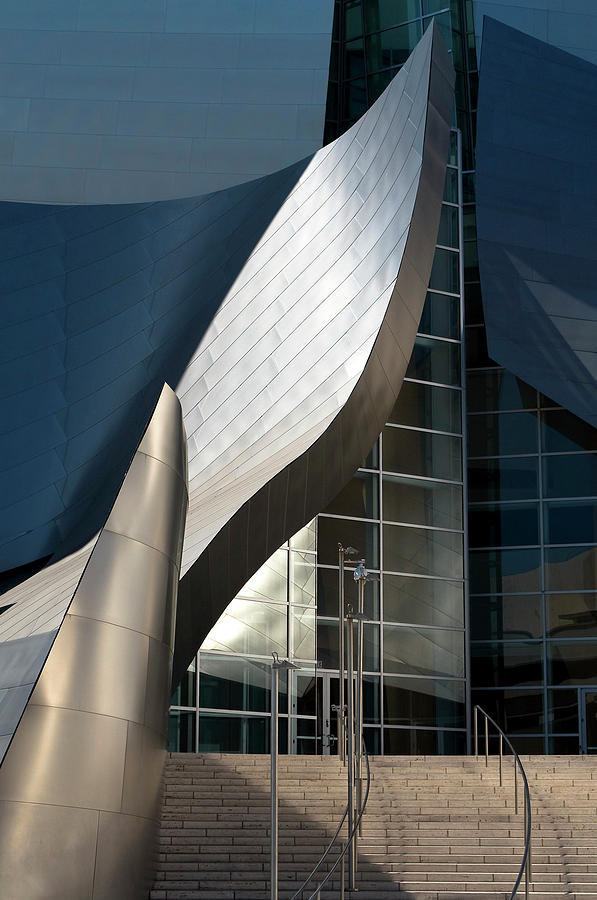 Swoops and Lines of Disney Hall by Lorraine Devon Wilke Swoops and Lines of Disney Hall by Lorraine Devon Wilke