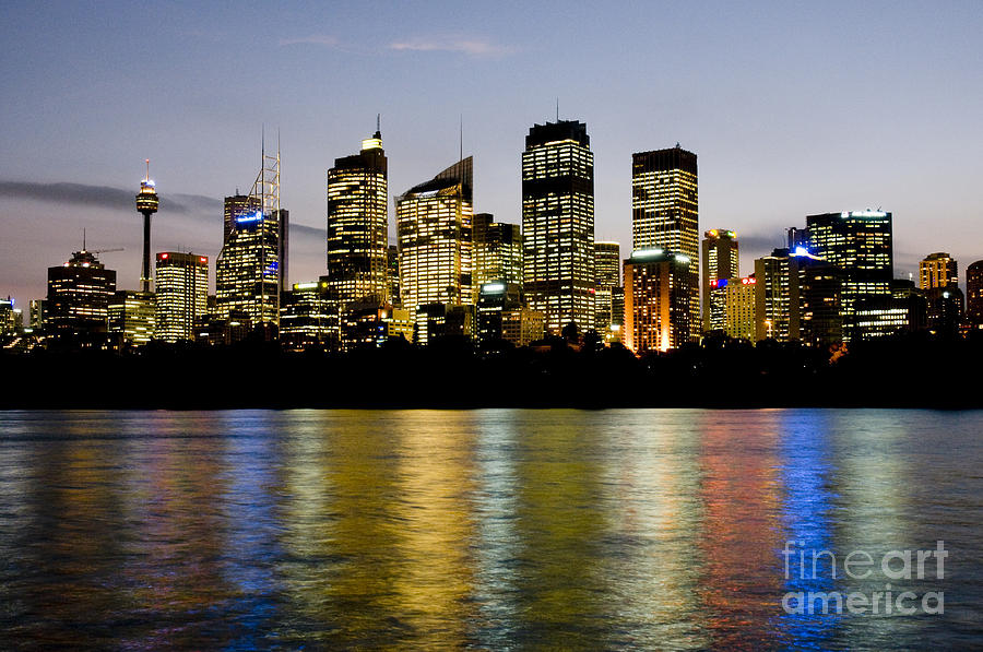 City Photograph - Sydney at Evening II by Himani - Printscapes