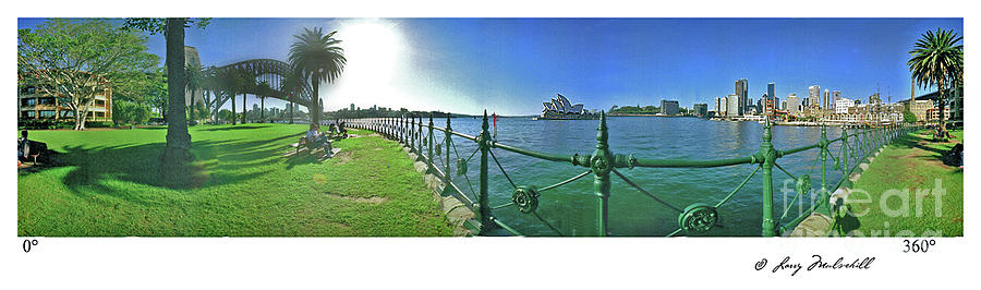 Sydney Australia Panorama Photograph by Larry Mulvehill