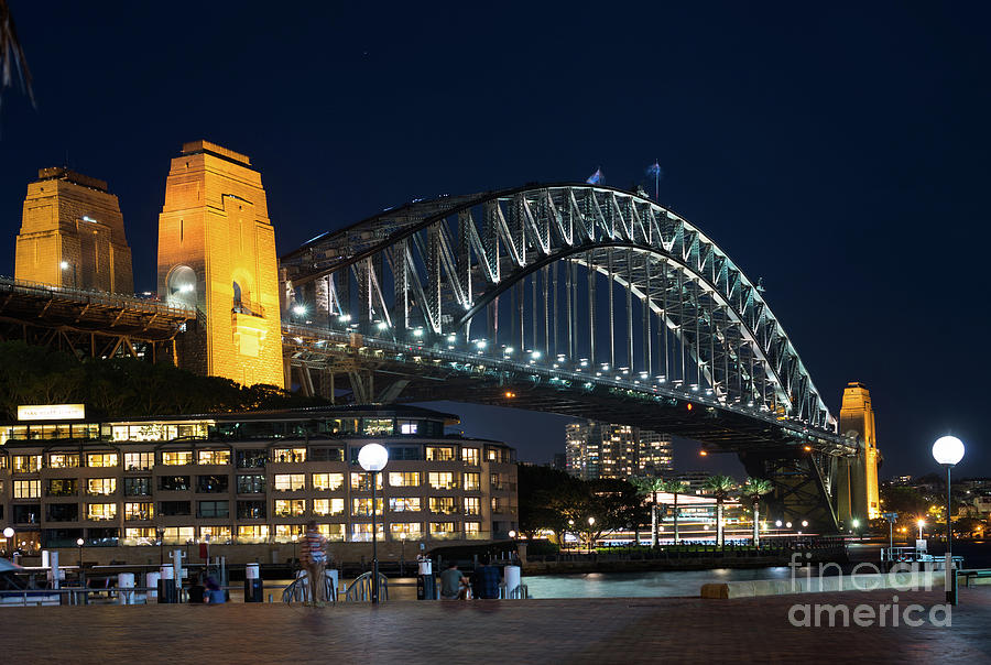 Sydney Bridge Photograph by Andrew Michael