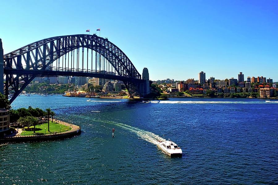Sydney Harbor Bridge I Photograph by Kirsten Giving