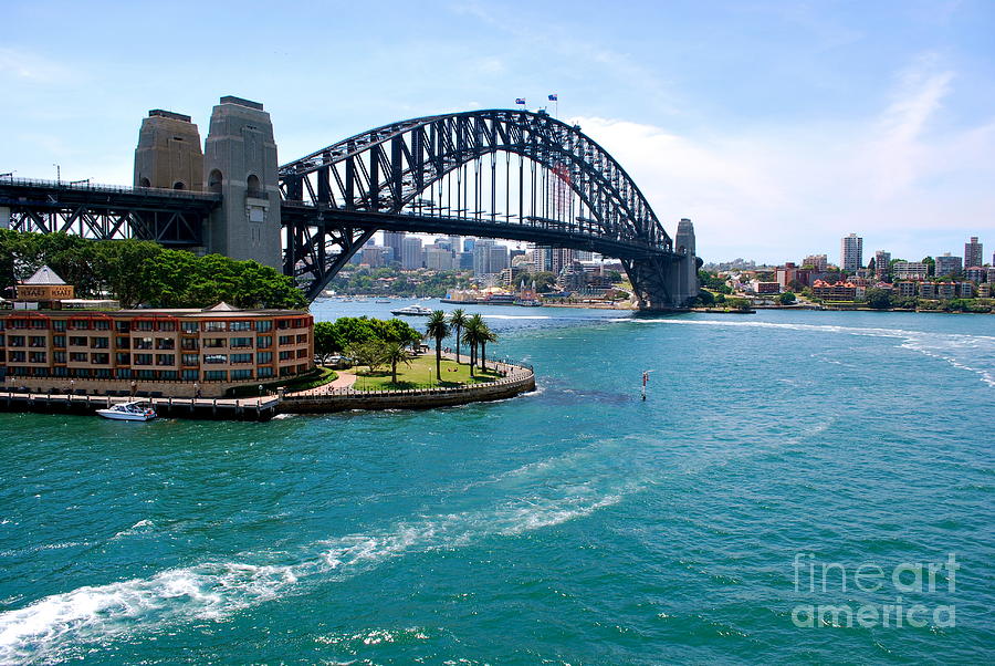 Sydney Harbor Bridge Photograph by Johanne Peale