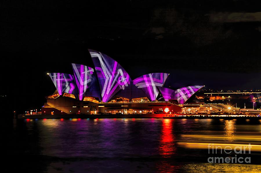 Sydney Harbor Opera House Photograph by Diana Mary Sharpton
