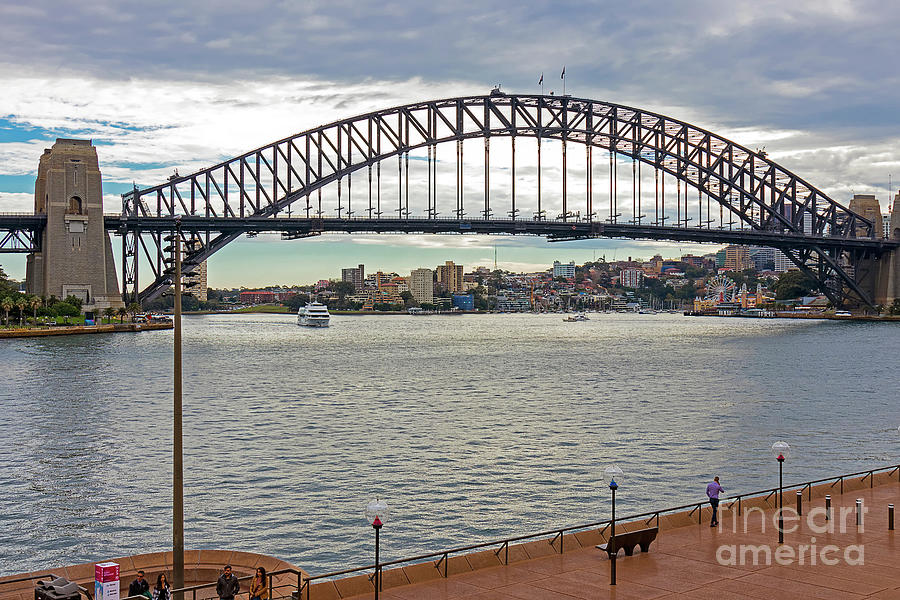 Sydney Harbour Bridge Photograph by Elaine Teague