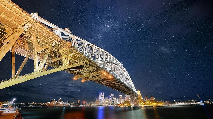 Bridge Photograph - Sydney Harbour Bridge by Jackie Russo