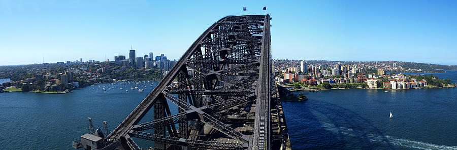 Architecture Photograph - Sydney Harbour Bridge by Melanie Viola