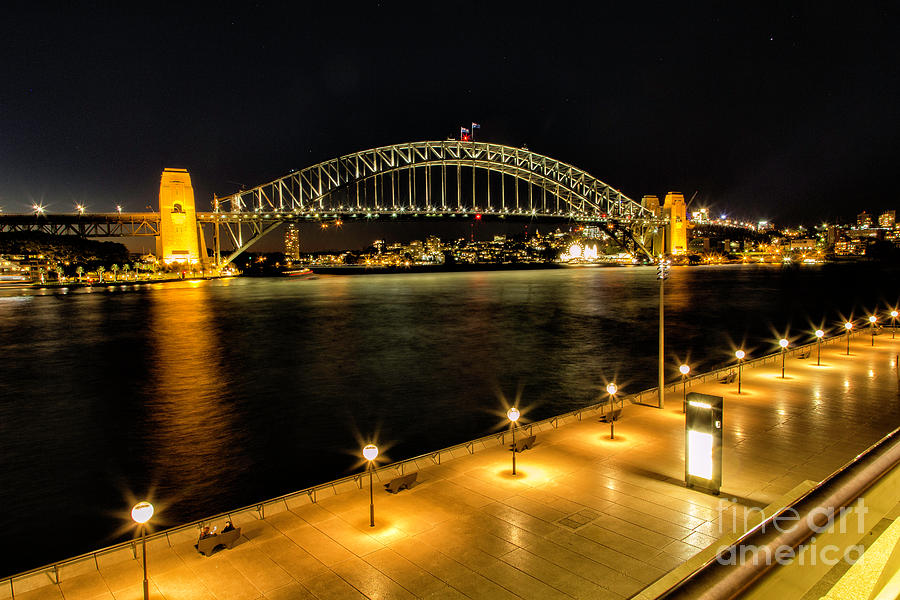 Sydney Harbour Bridge Photograph by Timothy Hacker