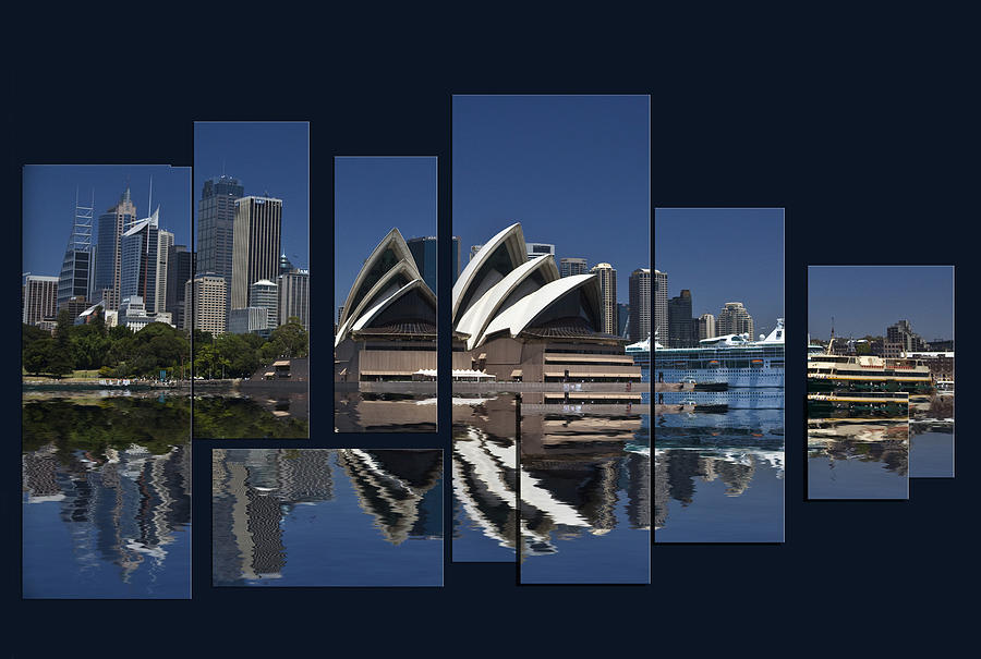Sydney Harbour Collage Photograph by Sheila Smart Fine Art Photography