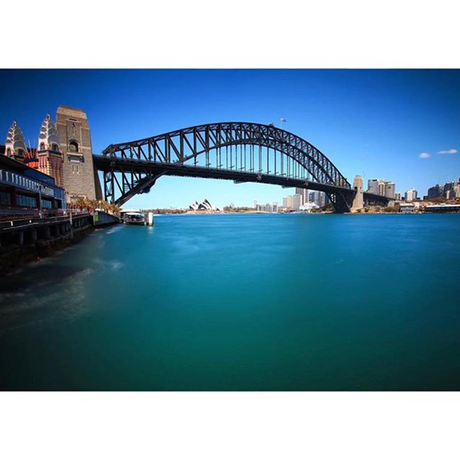 Architecture Photograph - Sydney Harbour In All Its Glory by Mark Nowoslawski