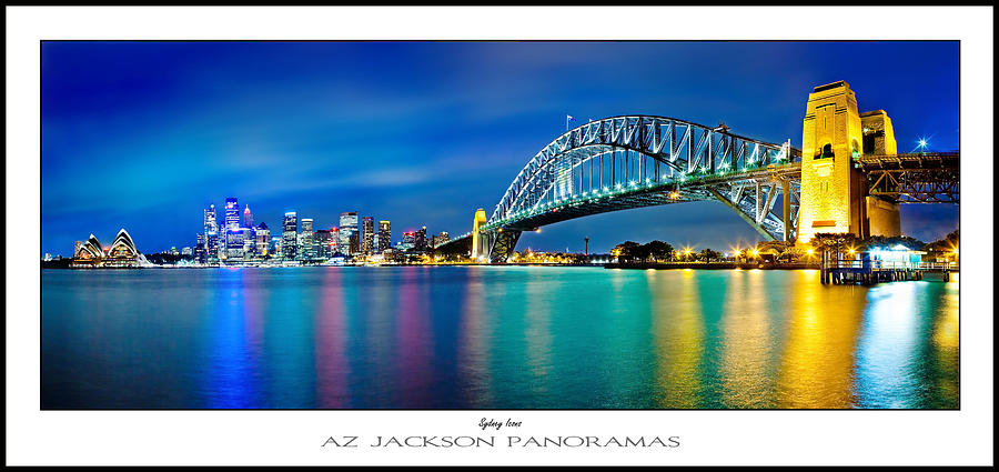 Sydney Icons Poster Print Photograph by Az Jackson