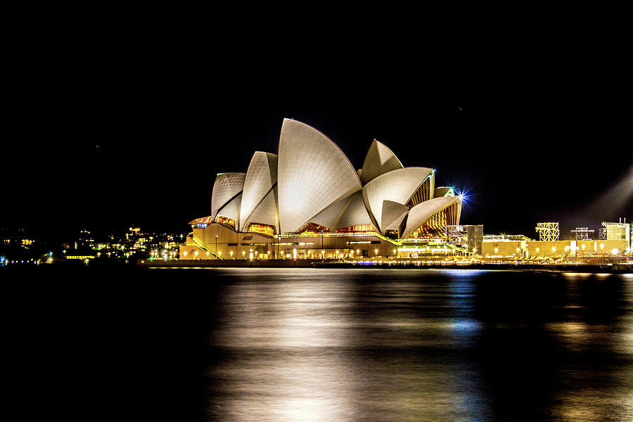 Sydney Opera House at Night Photograph by Kenny Thomas