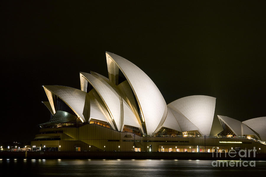 Sydney Opera House Photograph by Dave Fleetham - Printscapes