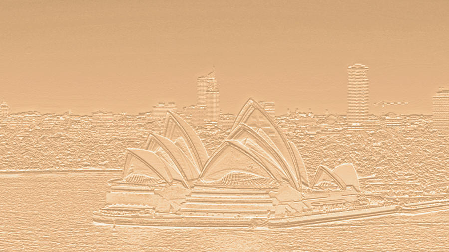 Sydney Opera House No. 17-2 Digital Art by Sandy Taylor