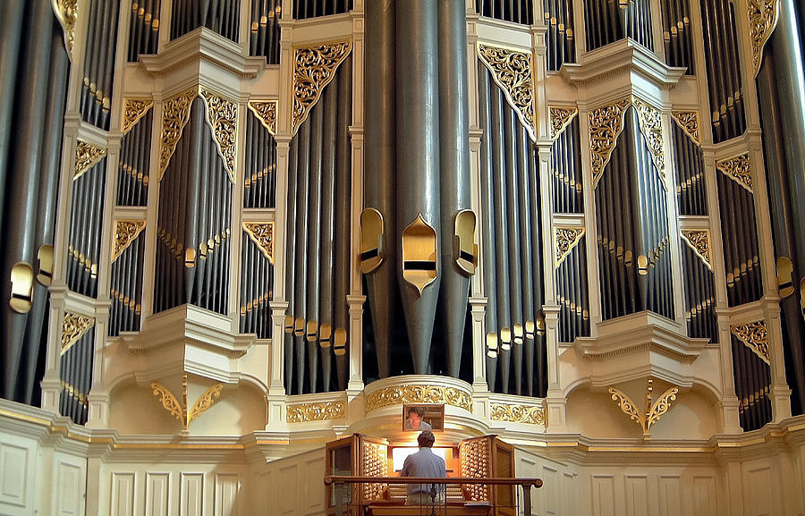 Music Photograph - Sydney Town Hall organ by Jenny Setchell