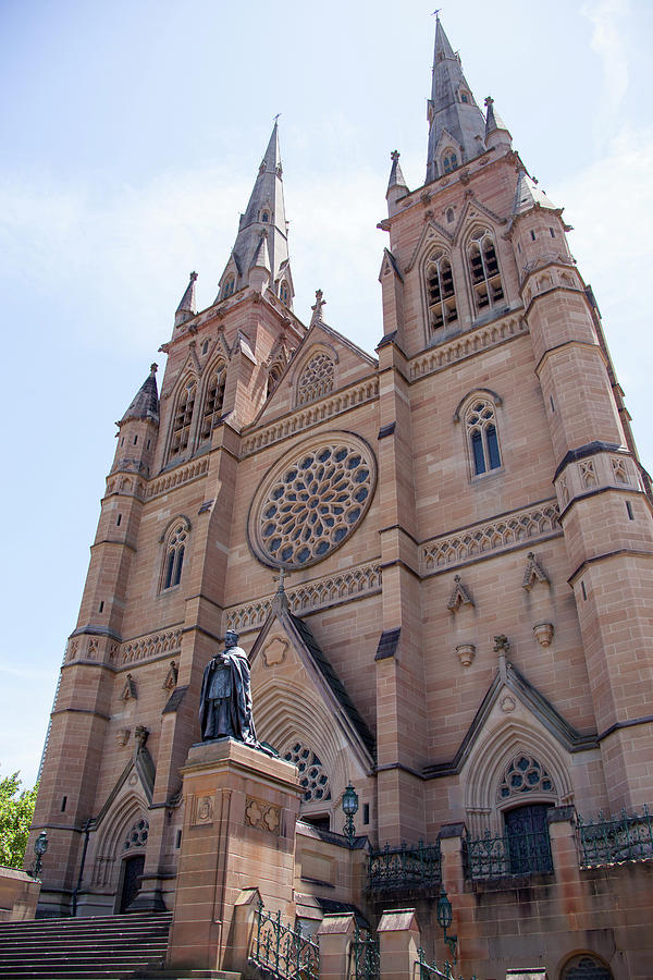 Sydneys Cathedral Photograph by Ramunas Bruzas