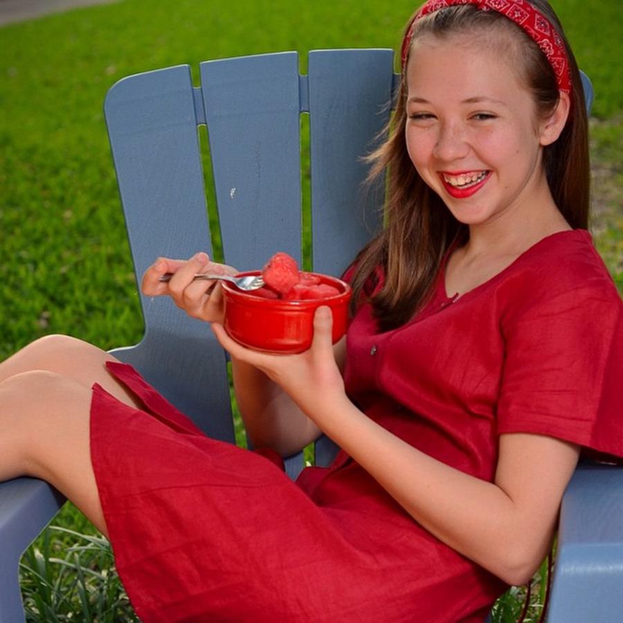 Summer Photograph - Sydni: An Experiment In Red. #summer by Carle Aldrete