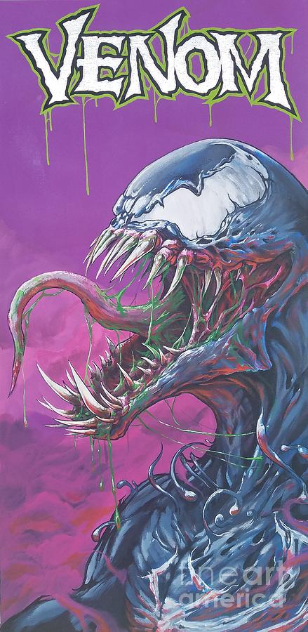 Sykotik Pystoff Venom Painting by Tyler Haddox