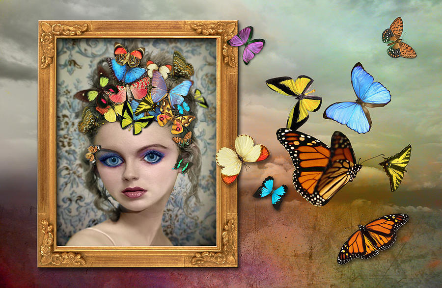 Butterfly Digital Art - Sylph II by Tammy Wetzel