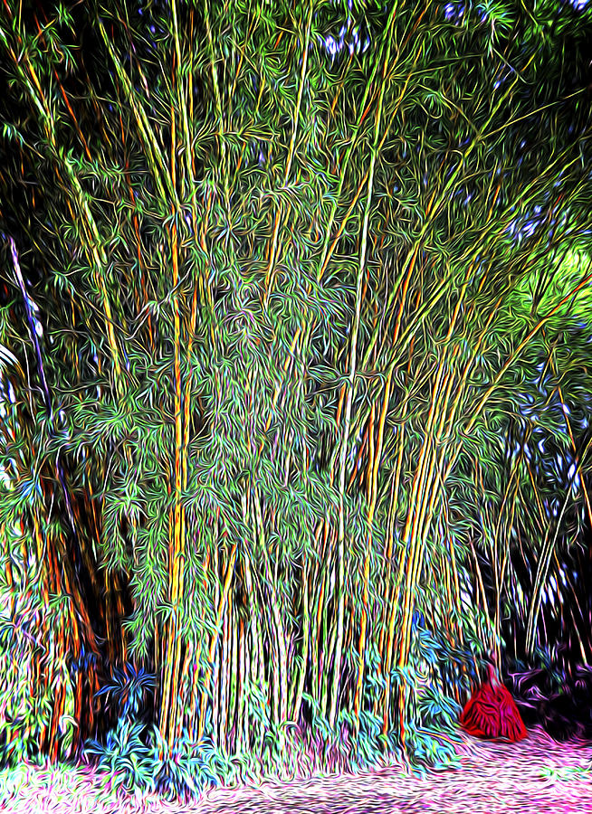 Sylph of the Bamboo Forest Digital Art by William Horden