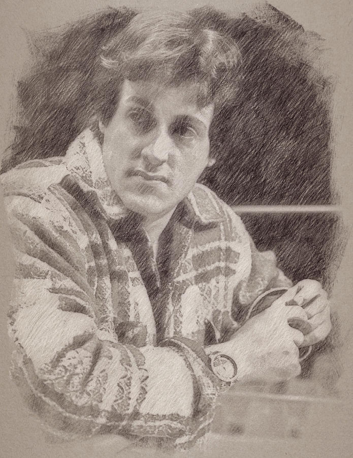 Rocky Movie Painting - Sylvester Stallone by Esoterica Art Agency