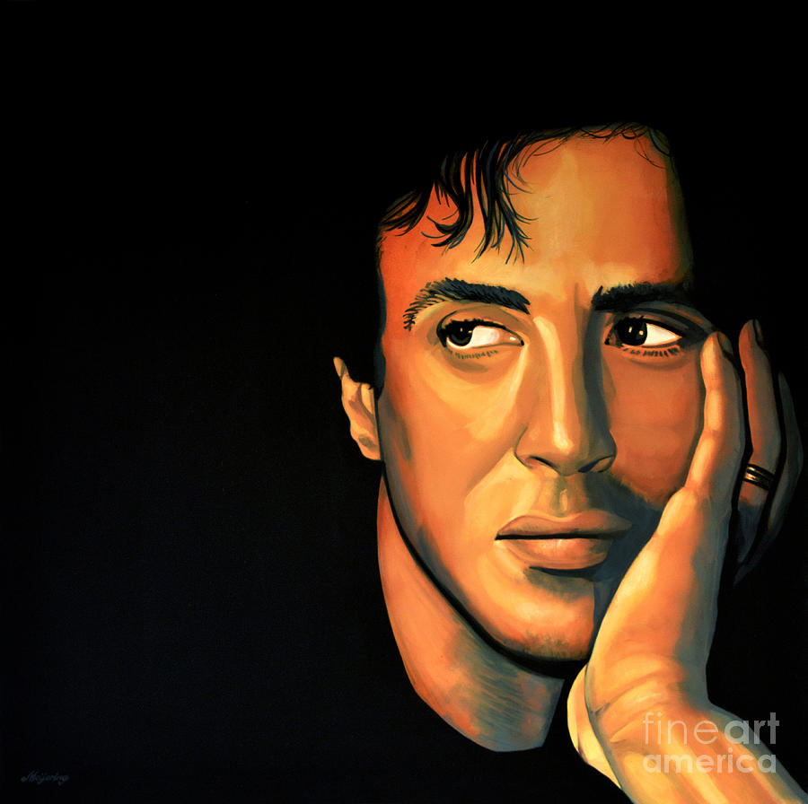 Sylvester Stallone Painting by Paul Meijering