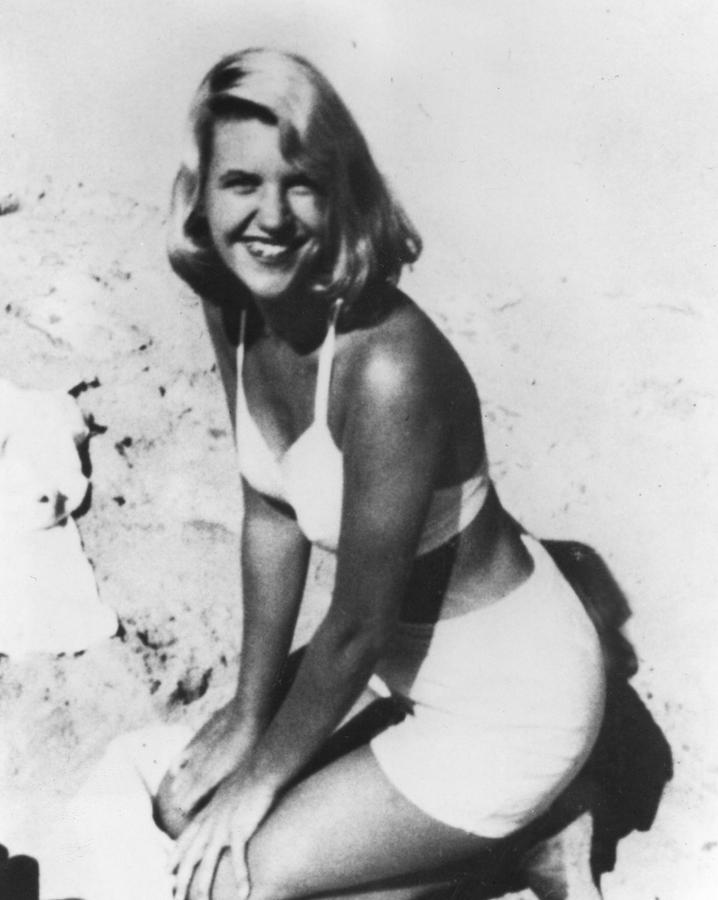 Sylvia Plath, C. 1954 After Her Nervous Photograph by Everett