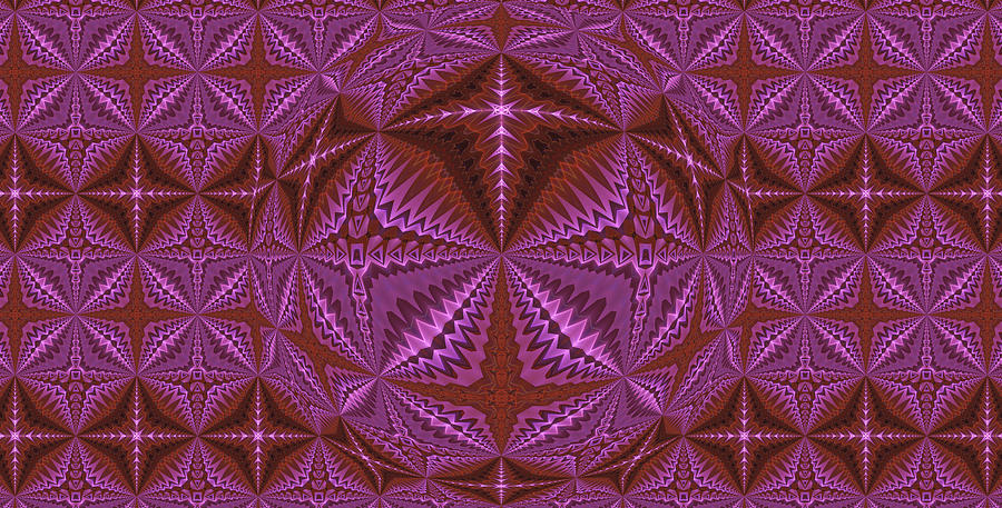 Symmetrical Pattern, Kaleidoscope Photograph by Ernst Dittmar