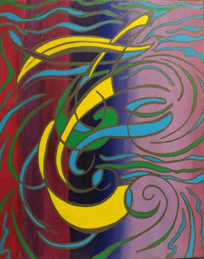 Symphony 7 Painting by Angelo Thomas