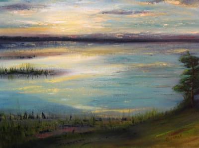 Seascape Painting - Symphony by Clara  Bierman