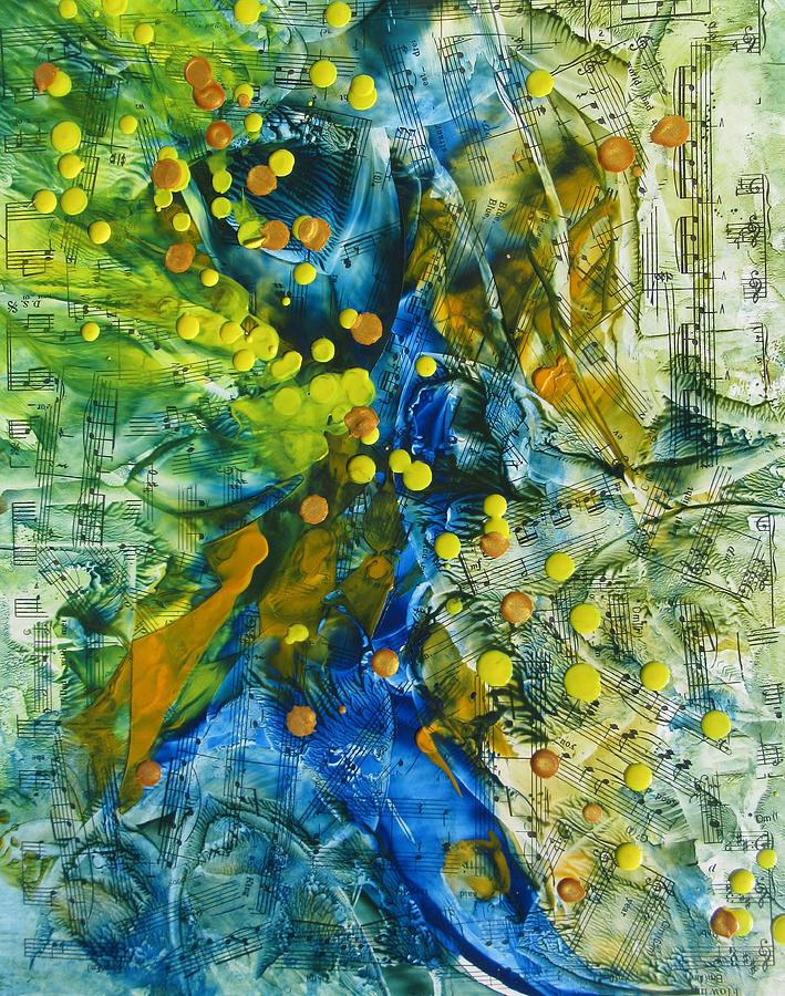 Symphony for Spring Painting by Louise Adams