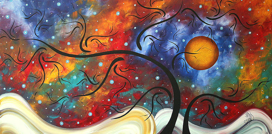 Symphony of Color Painting by Megan Aroon