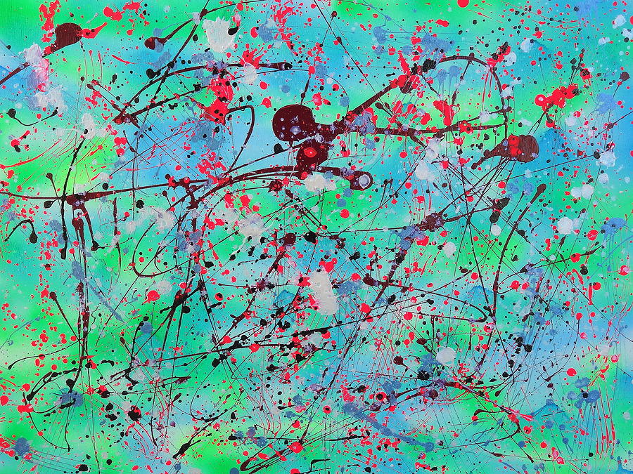 Abstract Painting - Symphony by Patrick Morgan