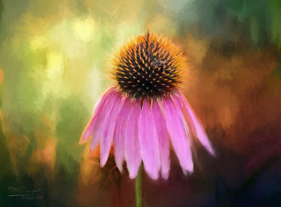 Flower Painting - Symphony by Theresa Campbell