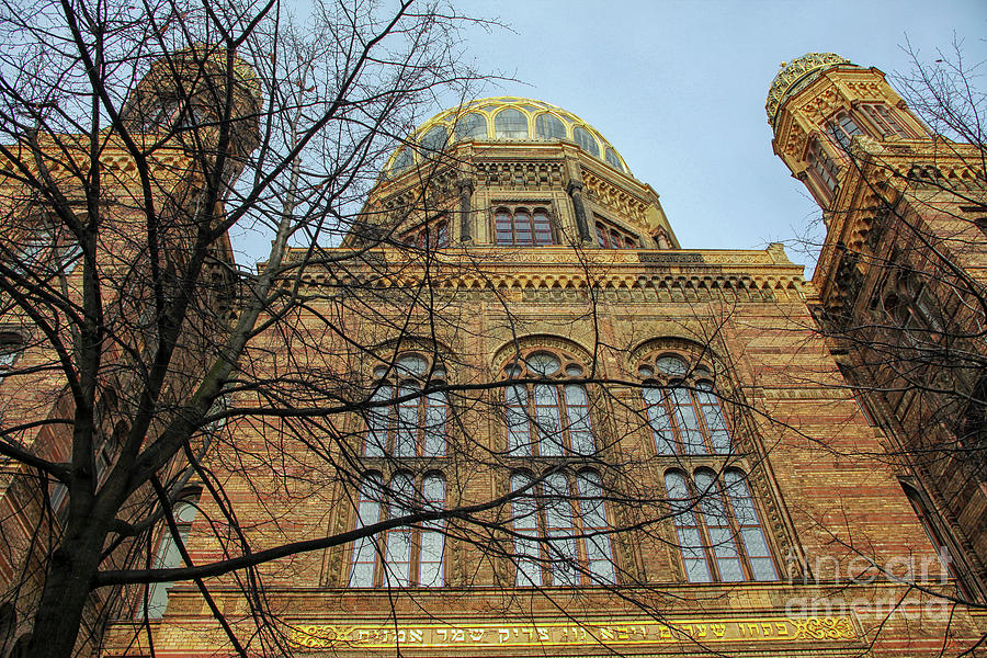 Synagogue Berlin Photograph by Patricia Hofmeester
