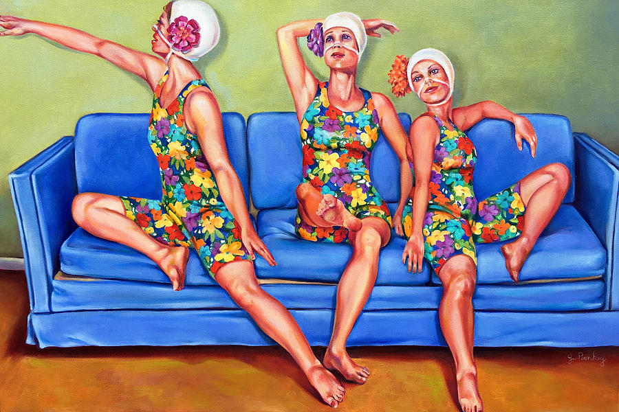 Synchronized Babes Out Of Sync Painting By Robert And Jill Pankey Fine Art America