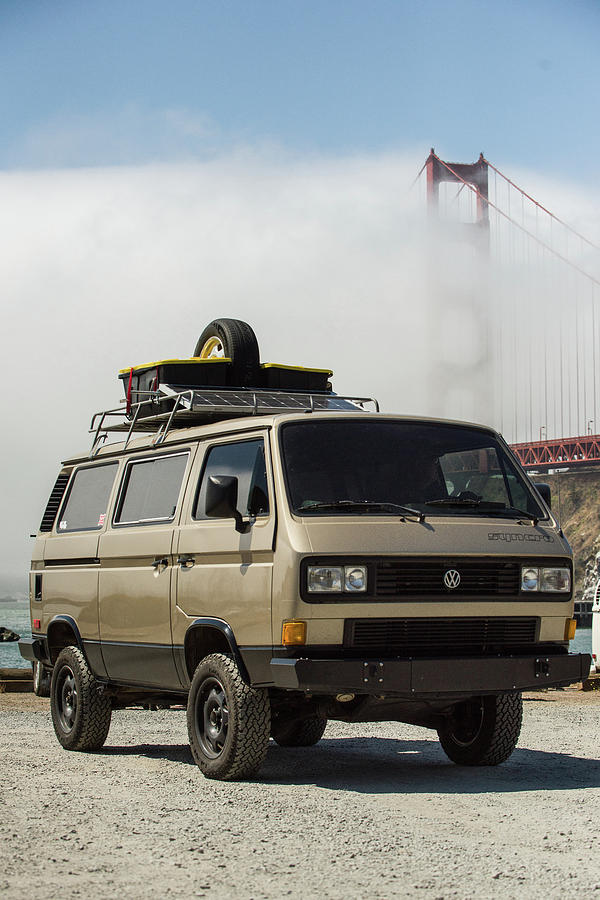 Syncro and Golden Gate Photograph by Richard Kimbrough