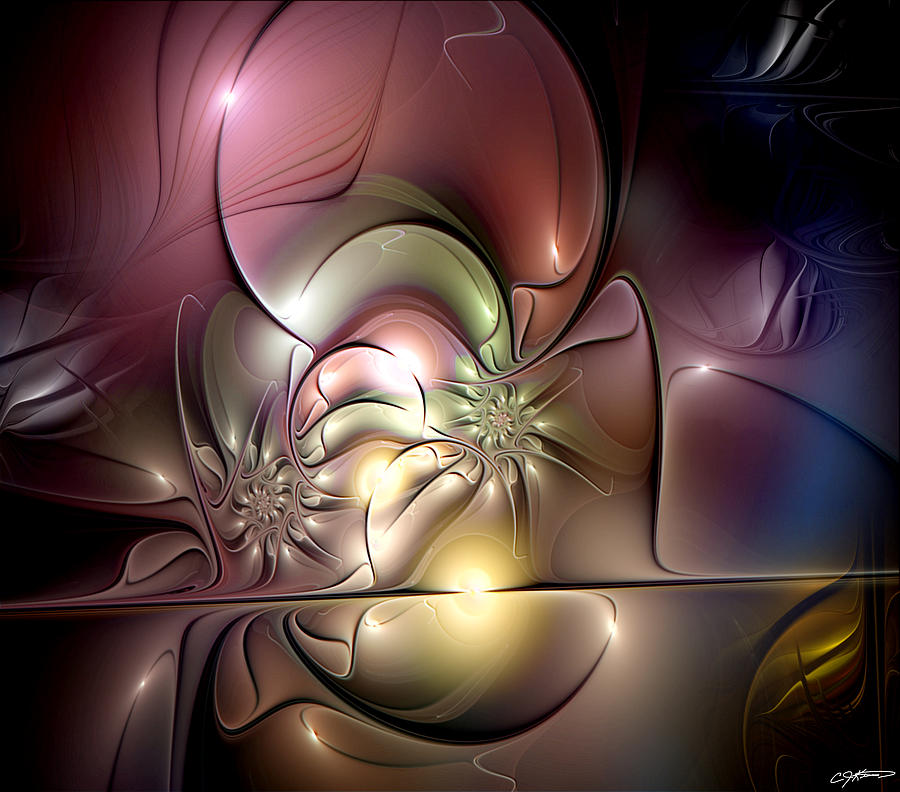 Abstract Digital Art - Synergetic Hypothesis by Casey Kotas