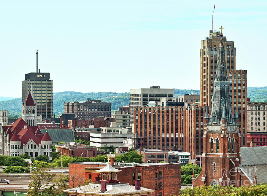 City Photograph - Syracuse, New York by Debra Millet City Photograph - Syracuse, New York by Debra Millet