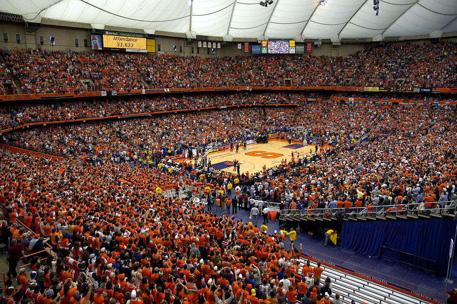 Syracuse Orange Carrier Dome Photograph by Replay Photos